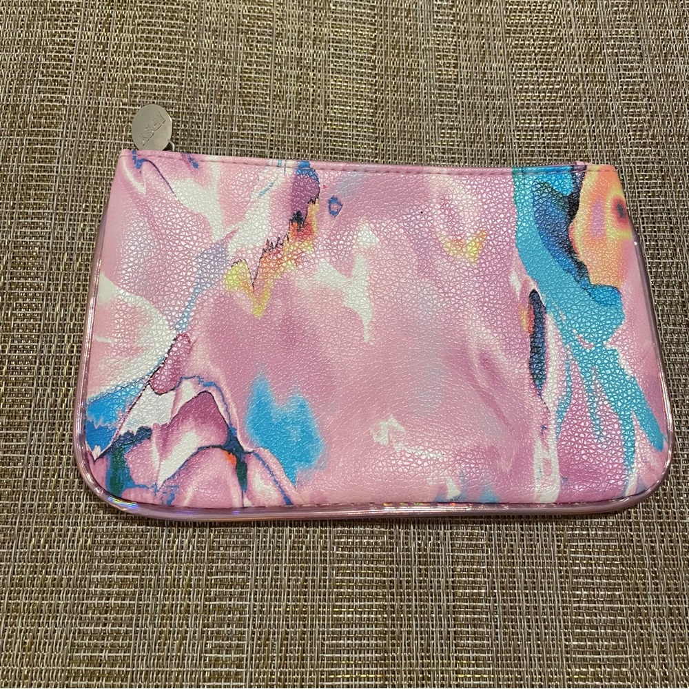 Ipsy watercolor vinyl cosmetic case